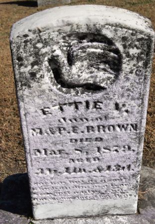 BROWN, ETTIE V. - Taylor County, Iowa | ETTIE V. BROWN 