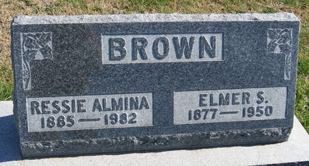 BROWN, ELMER STEVENSON - Taylor County, Iowa | ELMER STEVENSON BROWN 