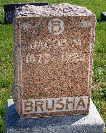 BRUSHA, JACOB MARION - Taylor County, Iowa | JACOB MARION BRUSHA 