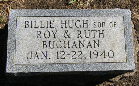 BUCHANAN, BILLIE HUGH - Taylor County, Iowa | BILLIE HUGH BUCHANAN 