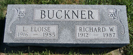 WELCH BUCKNER, LAURA ELOISE - Taylor County, Iowa | LAURA ELOISE WELCH BUCKNER 