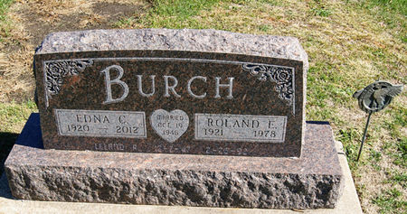 BURCH, EDNA CATHERINE - Taylor County, Iowa | EDNA CATHERINE BURCH 