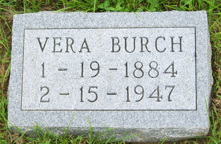 BURCH, VERA - Taylor County, Iowa | VERA BURCH 