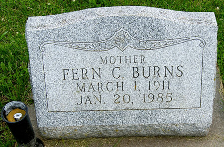 BURNS, FERN CLARIS - Taylor County, Iowa | FERN CLARIS BURNS 