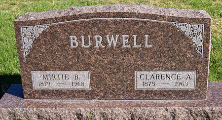 DOUTHIT BURWELL, MIRTIE BELLE - Taylor County, Iowa | MIRTIE BELLE DOUTHIT BURWELL 