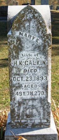CALKIN, MARY ELIZABETH - Taylor County, Iowa | MARY ELIZABETH CALKIN 