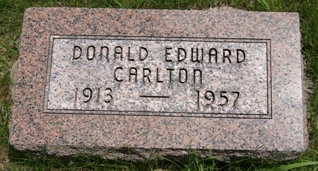 CARLTON, DONALD EDWARD - Taylor County, Iowa | DONALD EDWARD CARLTON 