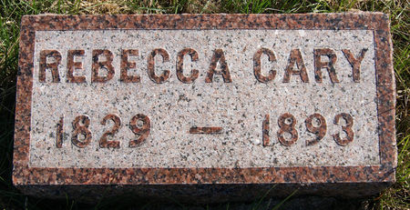 CARY, REBECCA - Taylor County, Iowa | REBECCA CARY 