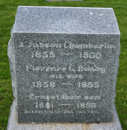 CHAMBERLIN, FLORENCE G. - Taylor County, Iowa | FLORENCE G. CHAMBERLIN 