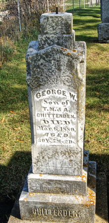 CHITTENDEN, GEORGE WALLACE - Taylor County, Iowa | GEORGE WALLACE CHITTENDEN 