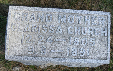 SHOTWELL CHURCH, CLARISSA - Taylor County, Iowa | CLARISSA SHOTWELL CHURCH 