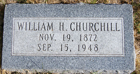 CHURCHILL, WILLIAM HENRY - Taylor County, Iowa | WILLIAM HENRY CHURCHILL 