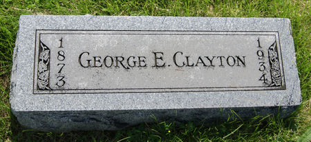 CLAYTON, GEORGE EPHRAIM - Taylor County, Iowa | GEORGE EPHRAIM CLAYTON 