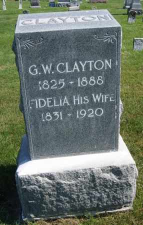 CLAYTON, GEORGE WASHINGTON - Taylor County, Iowa | GEORGE WASHINGTON CLAYTON 