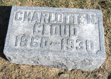 BENT CLOUD, CHARLOTTE MISSOURI 