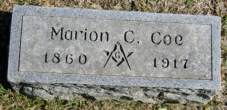 COE, MARION CASSIUS - Taylor County, Iowa | MARION CASSIUS COE 