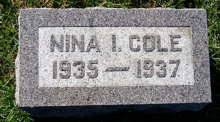 COLE, NINA IRENE - Taylor County, Iowa | NINA IRENE COLE 