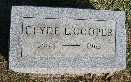 COOPER, CLYDE EMMER - Taylor County, Iowa | CLYDE EMMER COOPER 