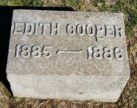 COOPER, EDITH - Taylor County, Iowa | EDITH COOPER 