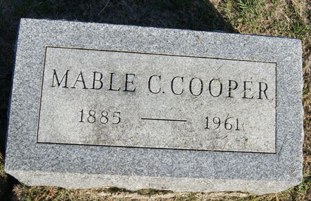 HOLSTON COOPER, MABLE C. - Taylor County, Iowa | MABLE C. HOLSTON COOPER 