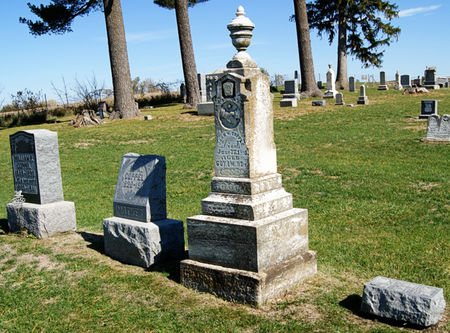 COPPEL (COPPLE), JOHN W., FAMILY PLOT OF - Taylor County, Iowa | JOHN W., FAMILY PLOT OF COPPEL (COPPLE) 