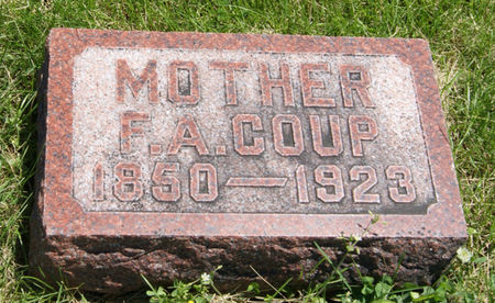 HAZLETON COUP, FRANCES ADELAIDE 