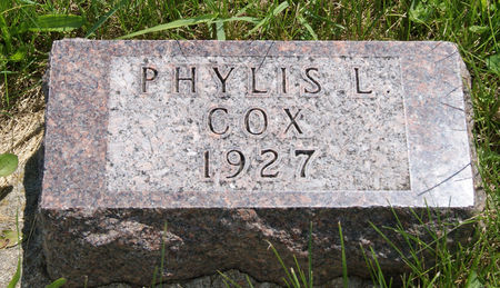 COX, PHYLIS LYNETTE - Taylor County, Iowa | PHYLIS LYNETTE COX 