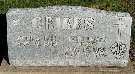 CRIBBS, JOHN LLOYD 