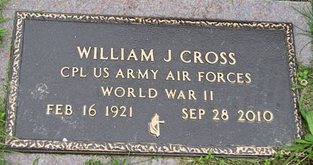 CROSS, WILLIAM JAMES - Taylor County, Iowa | WILLIAM JAMES CROSS 