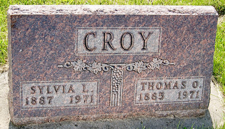 CROY, SYLVIA LADELIA - Taylor County, Iowa | SYLVIA LADELIA CROY 
