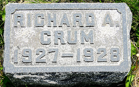 CRUM, RICHARD ALLEN - Taylor County, Iowa | RICHARD ALLEN CRUM 