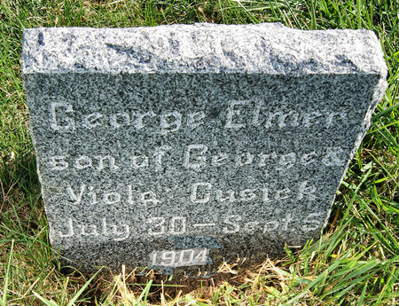 CUSICK, GEORGE ELMER - Taylor County, Iowa | GEORGE ELMER CUSICK 