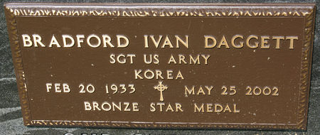 DAGGETT, BRADFORD IVAN - Taylor County, Iowa | BRADFORD IVAN DAGGETT 