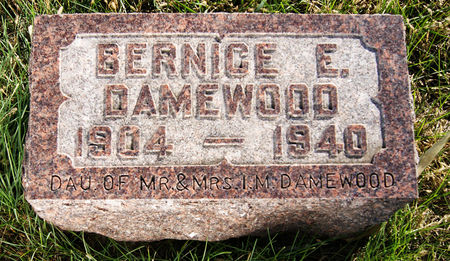 DAMEWOOD, BERNICE E. - Taylor County, Iowa | BERNICE E. DAMEWOOD 
