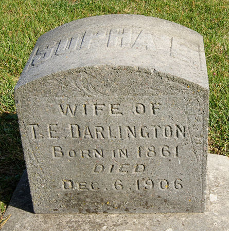 DARLINGTON, SOPHRONIA E. 