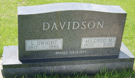 BAXTER DAVIDSON, MILDRED MAUD - Taylor County, Iowa | MILDRED MAUD BAXTER DAVIDSON 