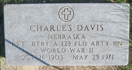 DAVIS, CHARLES - Taylor County, Iowa | CHARLES DAVIS 