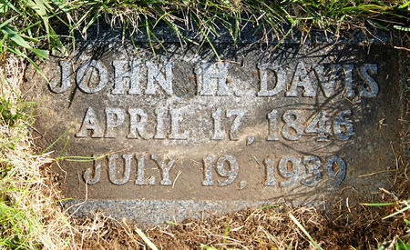DAVIS, JOHN HAMMOND - Taylor County, Iowa | JOHN HAMMOND DAVIS 