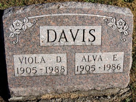 LUCAS DAVIS, VIOLA DOLLY - Taylor County, Iowa | VIOLA DOLLY LUCAS DAVIS 