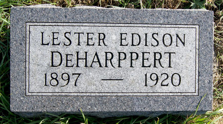 DEHARPPERT, LESTER EDISON - Taylor County, Iowa | LESTER EDISON DEHARPPERT 