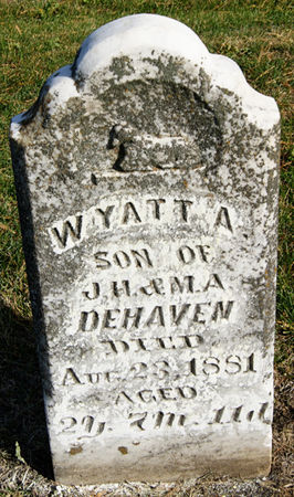 DEHAVEN, WYATT A. - Taylor County, Iowa | WYATT A. DEHAVEN 
