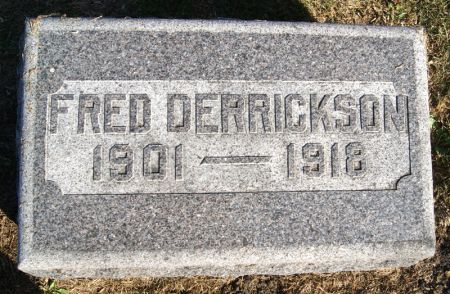 DERRICKSON, FRED - Taylor County, Iowa | FRED DERRICKSON 