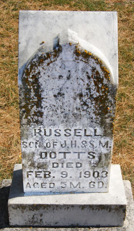 DOTTS, JOHN RUSSELL - Taylor County, Iowa | JOHN RUSSELL DOTTS 