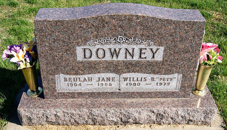 DOWNEY, BEULAH JANE - Taylor County, Iowa | BEULAH JANE DOWNEY 