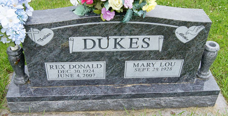 DUKES, REX DONALD - Taylor County, Iowa | REX DONALD DUKES 