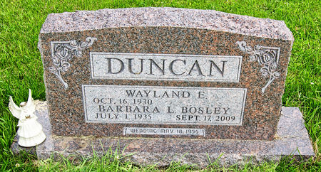 BOSLEY DUNCAN, BARBARA LOUISE - Taylor County, Iowa | BARBARA LOUISE BOSLEY DUNCAN 