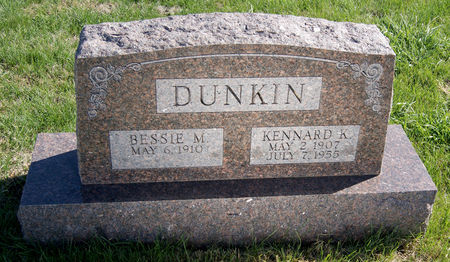 DUNKIN, BESSIE MAE - Taylor County, Iowa | BESSIE MAE DUNKIN 