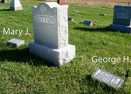 DUTTON, GEORGE HENRY, FAMILY PLOT OF - Taylor County, Iowa | GEORGE HENRY, FAMILY PLOT OF DUTTON 