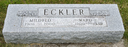 MORLEY ECKLER, EDNA MILDRED - Taylor County, Iowa | EDNA MILDRED MORLEY ECKLER 