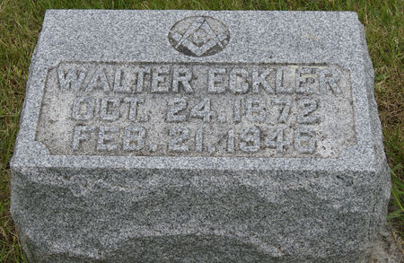 ECKLER, WALTER SHERMAN - Taylor County, Iowa | WALTER SHERMAN ECKLER 